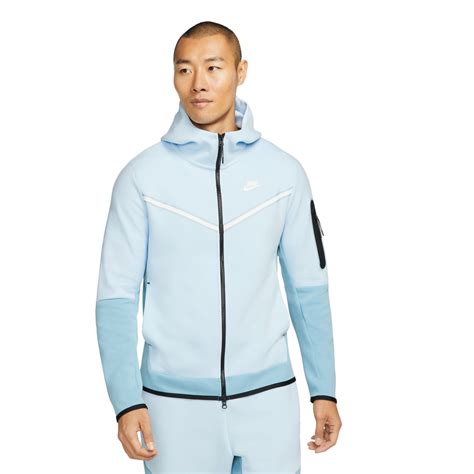 nike tech fleece licht blauw|blue nike tech fleece.